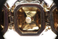Figure 2 fancy diamond bracelet back